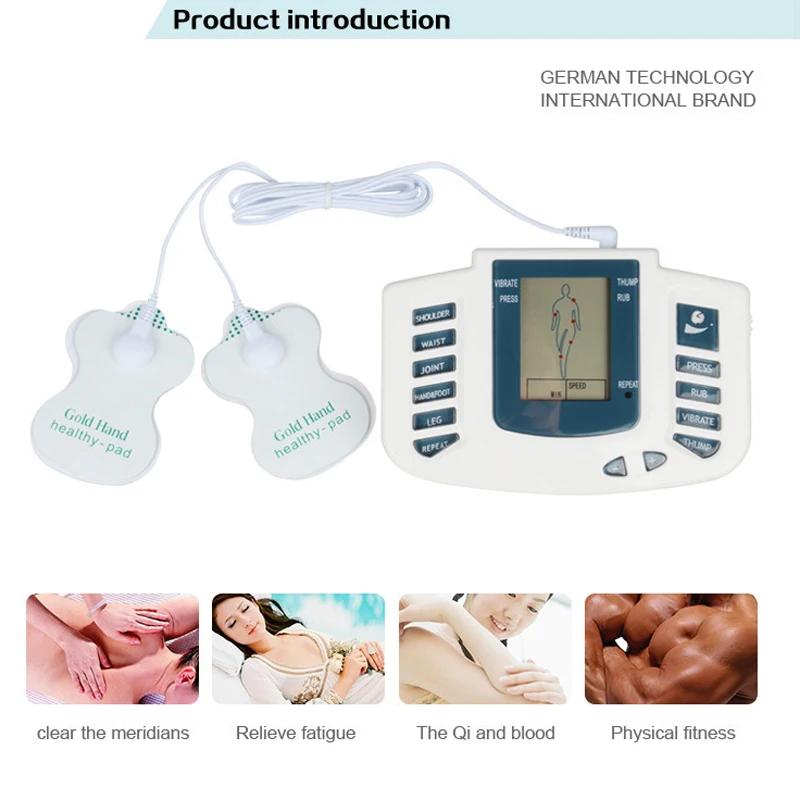 Tens электронный акупунктурный массаж всего тела для похудения импульсный