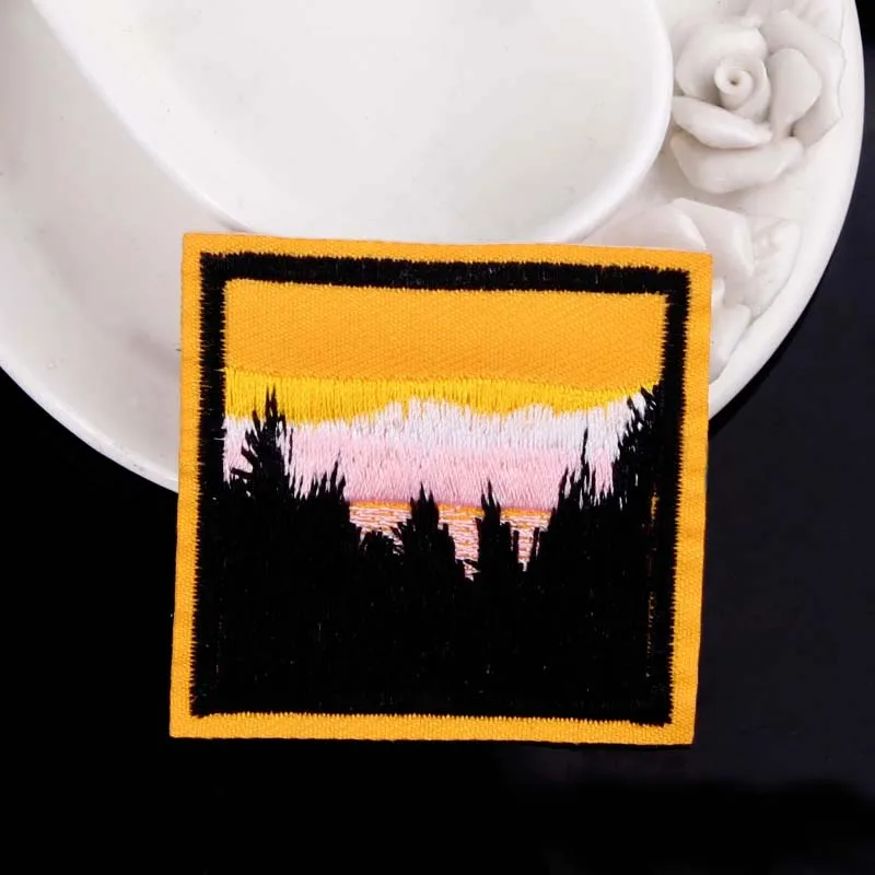 Нашивки для одежды наклейки с изображением пищи пейзажа | Дом и сад