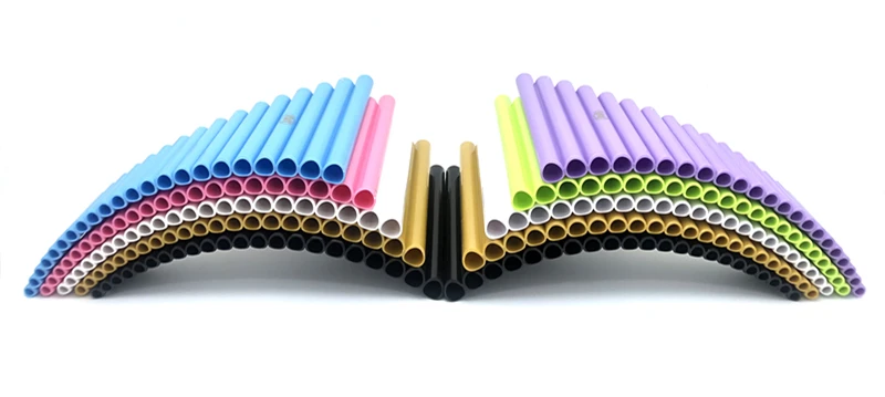 UU panflute 22 трубы ABS пластик panges G ключ Pan флейта, музыкальные инструменты, 7 цветов, сковорода flauta