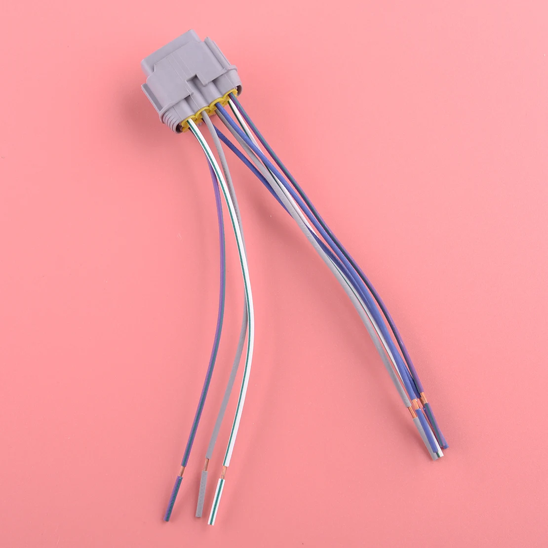 

13.5cm Headlight Connector Pigtail Harness Plug Wiring 8-way Fit for Nissan 350Z 26010CF40B 26010CD027 01020101001572 26060CD027