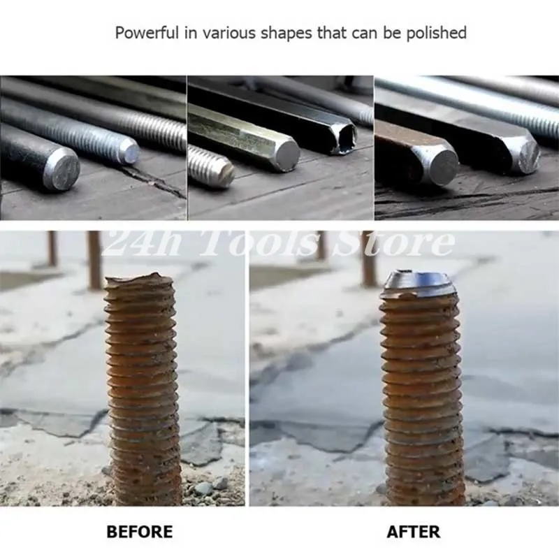 

ZK30 Newest Deburring External Chamfer Tool Stainless Steel Remove Burr Tools for Metal Drilling Tool Repair Damaged Bolt