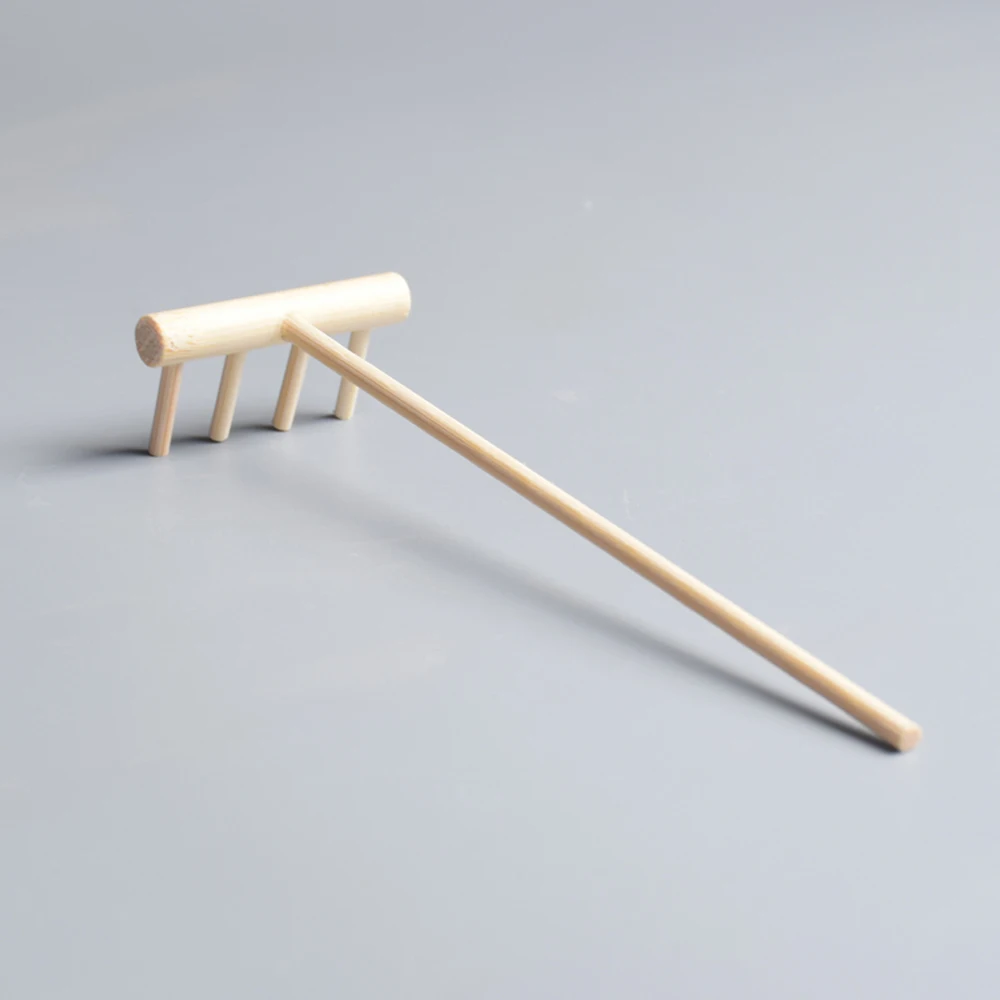 10 шт чайный набор орнамент бамбуковые грабли игрушки поделки аксессуары для