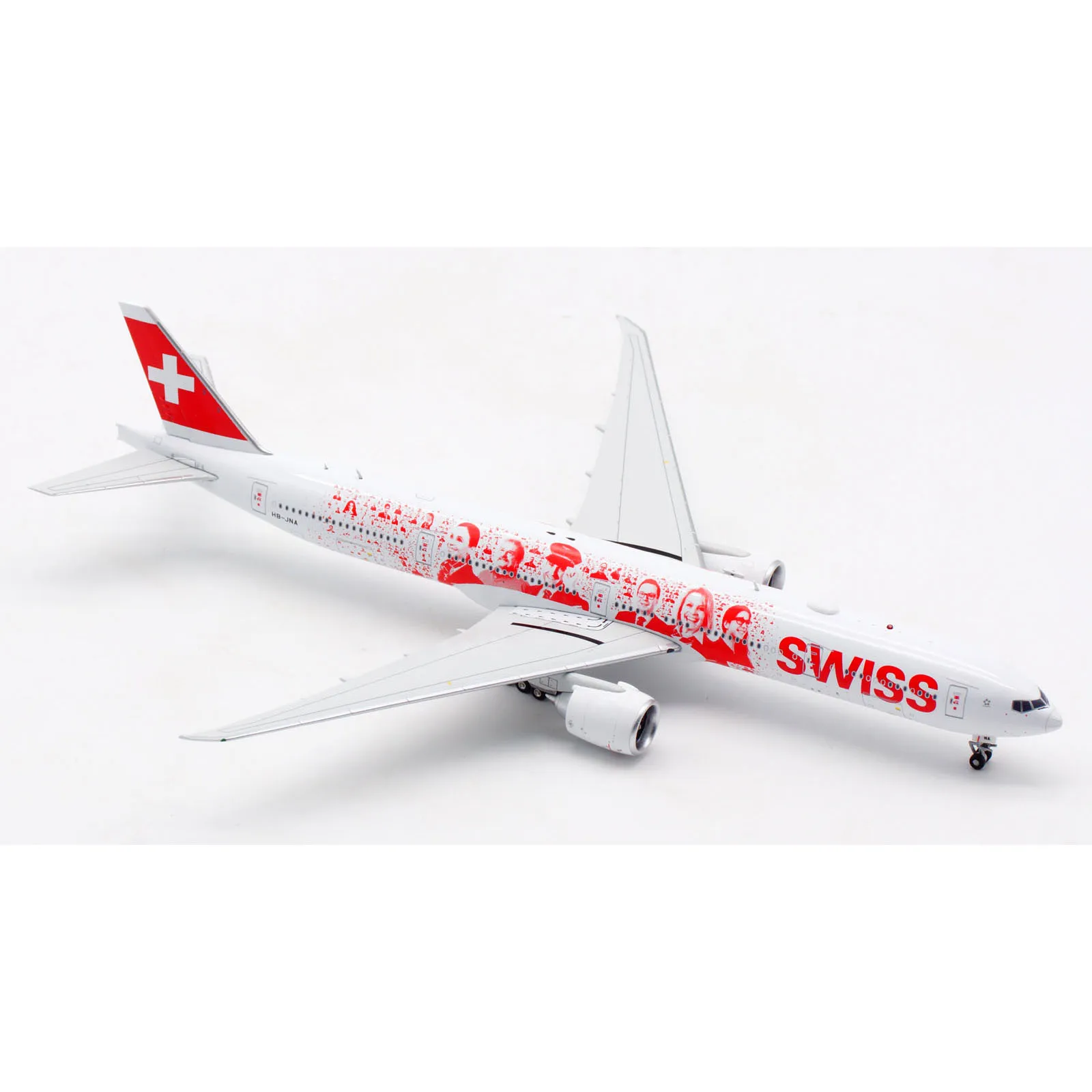 Коллекционный самолет AV4108 из сплава авиационная модель 1:400 швейцарских