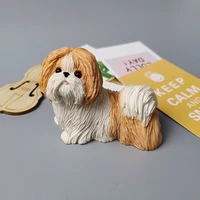 3d animal dog puppy yorkshire terrier shape soap candle mold silicone mold aroma gypsum plaster mould diy handmade crafts molds
