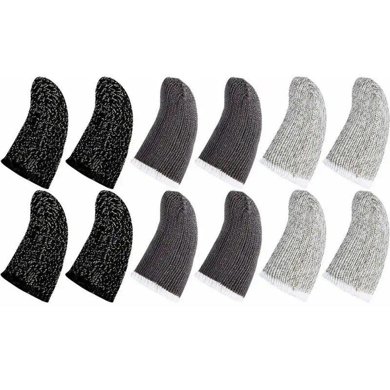 Mobile Finger Gloves Sleeve Breathable Fingertips For Games Anti-Sweat Touch Screen Cots Cover Phone Gaming Thumb Sleeves | Электроника