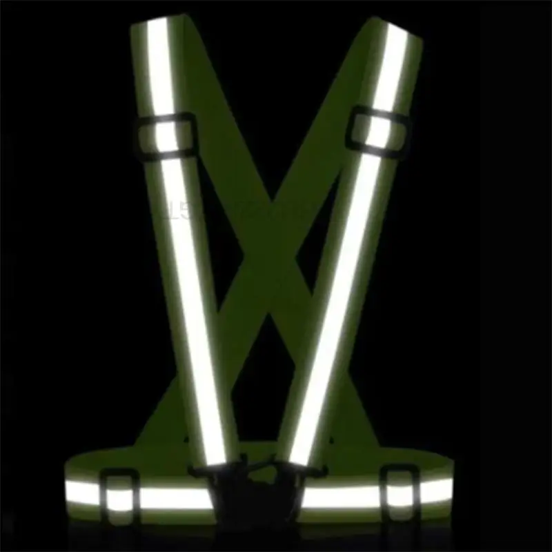 Светоотражающие ремни для ночной работы жилет безопасности бега велоспорта |