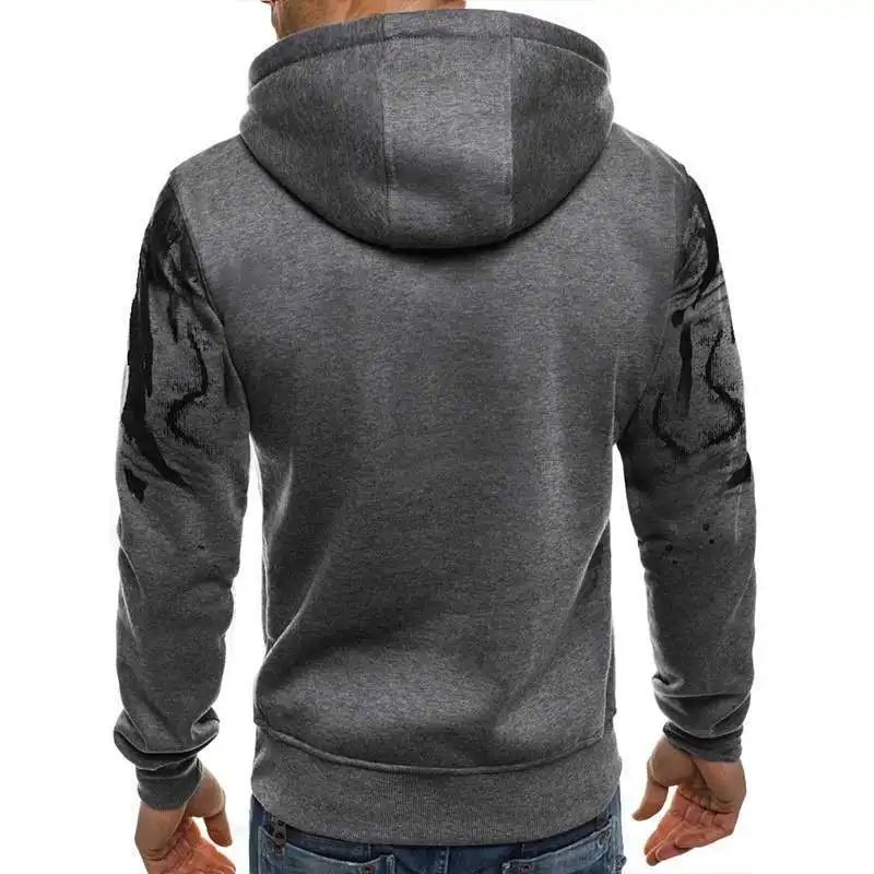 

Fashion brands men's hoodie spring 2021 men's casual hoodie sweatshirt men's solid color hoodie sweatshirt top