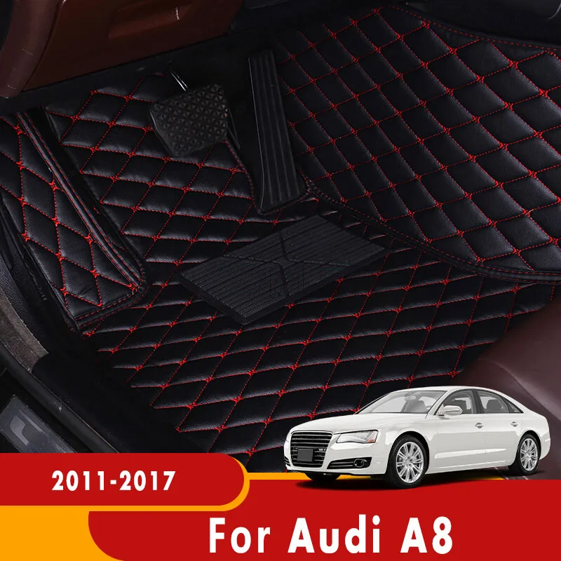 

Коврики для салона автомобиля, для Audi A8 2017, 2016, 2015, 2014, 2013, 2012, 2011