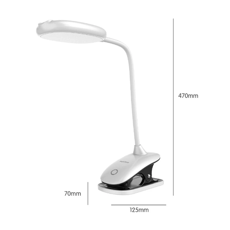 

Stylish and good quality Household Products USB Charging Children's Bedside Reading Clip Table Lamp Exquisite And Convenient