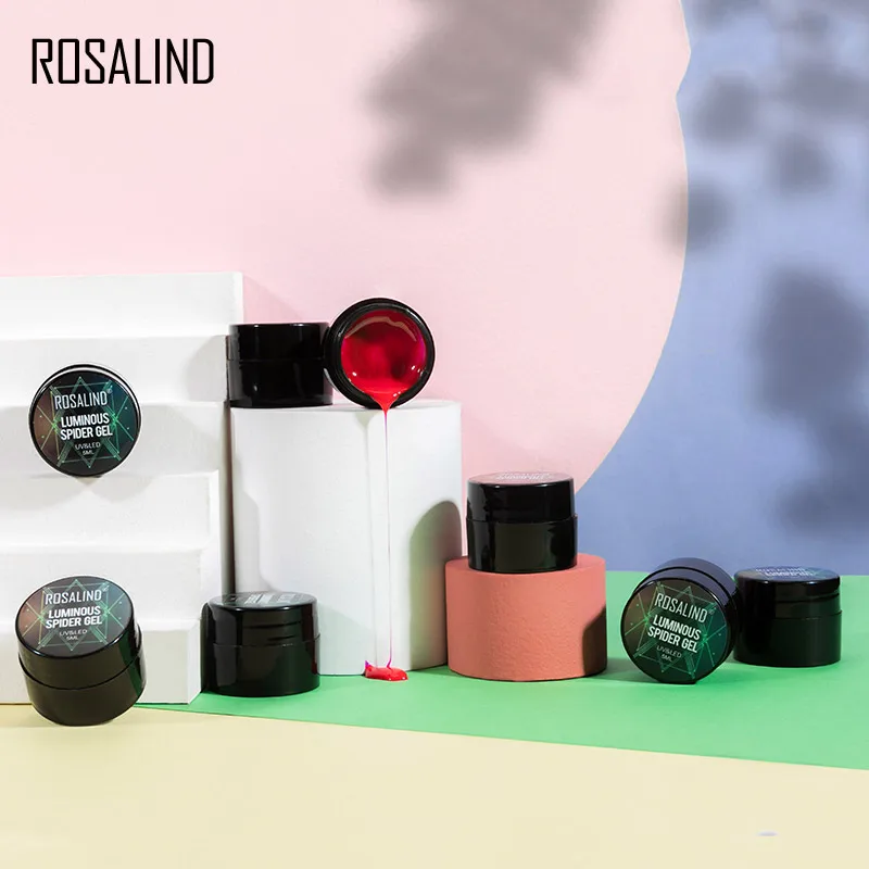 Гель-лак для ногтей ROSALIND 5 мл гибридные Лаки полуперманентный все маникюра |