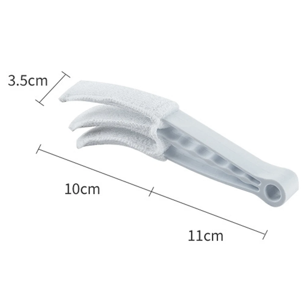 

Multicolor Microfiber Removable Washable Cleaning Brush Clip Household Duster Window Leaves Blinds Kitchen Office Clear Tools