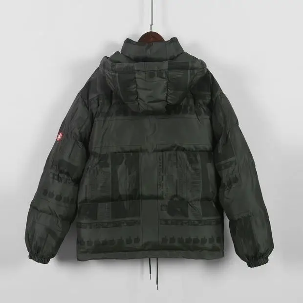 CAV EMPT C.E Down Jacket  Japan Trend LIFE PUFFER Parkas Men Women1:1High Quality 19AW Geometric Print CAVEMPT Hoodies Outerwear