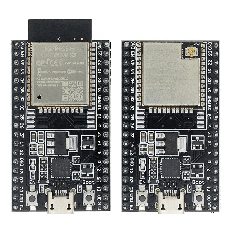 ESP32-DevKitC основной плате ESP32 макетная плата ESP32-WROOM-32D ESP32-WROOM-32U WI-FI + Bluetooth NodeMCU-32 -