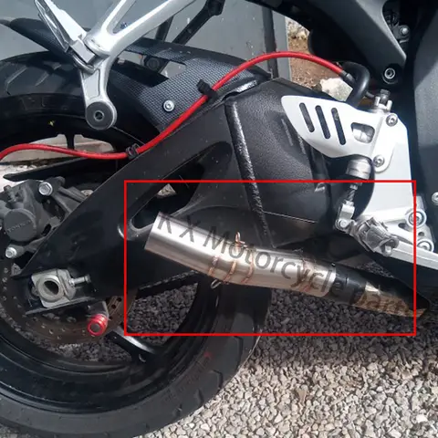 Для Suzuki GSXR 600 750 GSX-R600 GSX-R750 GSX R 1000 GSXR750 K5 K6 K7 K8 выхлопная труба мотоцикла среднее среднее звено трубы глушителя