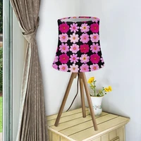 cloth table lamp cover wall light home fabric chandelier flower design modern wall lamp shade nordic style light cover bedroom