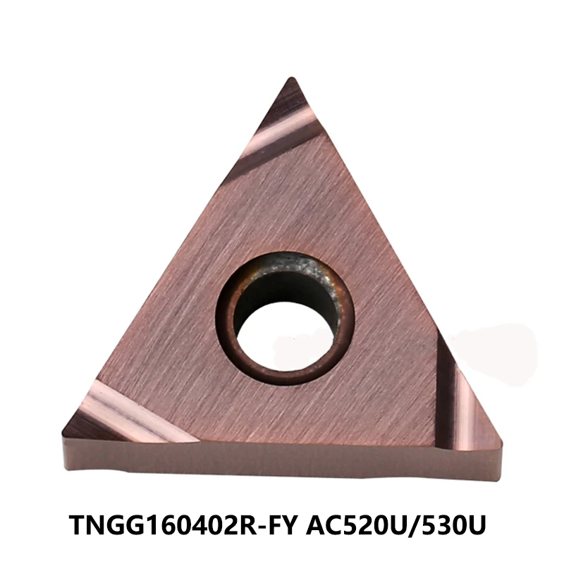 

Карбидные режущие пластины TNGG 100%, 160402, AC530U, AC520U, TNGG160402, 10 шт., для токарного станка с ЧПУ