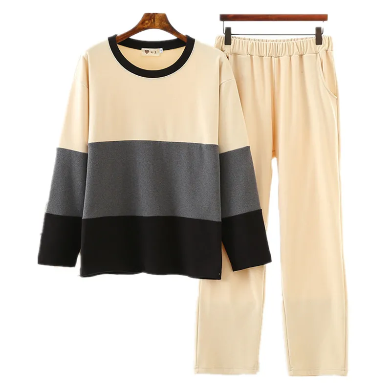 Женская домашняя одежда из плотного бархата теплая в стиле пэчворк Повседневная