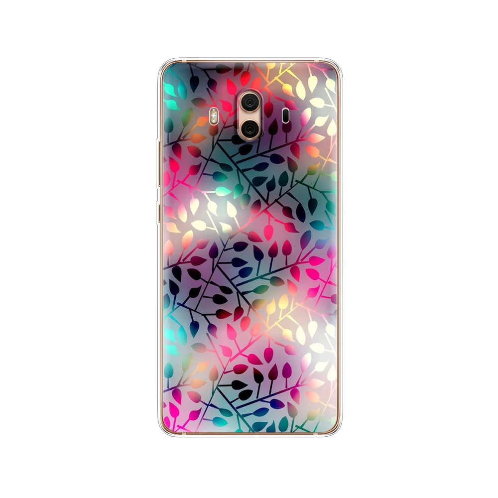 soft TPU Case For Huawei Mate 10 lite Printing Drawing Silicone Phone Cases Cover For Huawei Mate 10 pro coque for mate 10 Cat