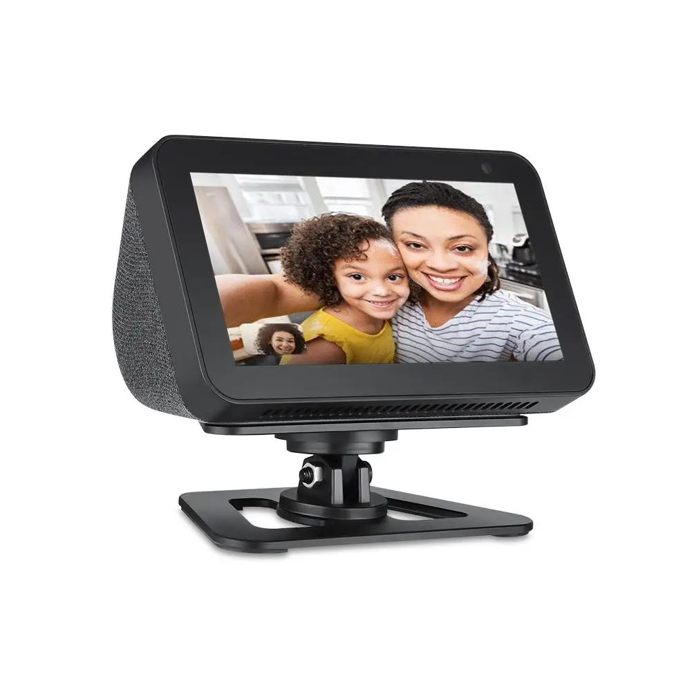 360 градусов горизонтальная вращающаяся подставка для Amazon Echo Show 5 полностью