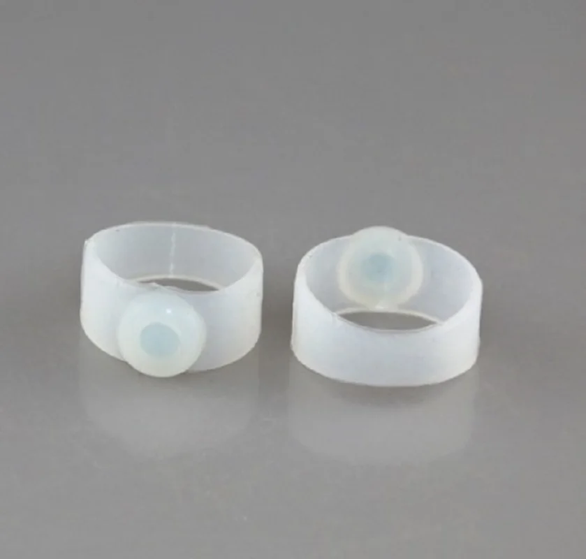 1 пара/лот для похудения силиконовые кольца пальцев ног массажер Магнитные