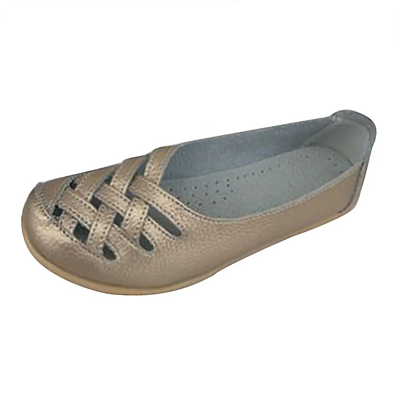 

Genuine Leather Women's Shoes Flats Loafers ladies shoes Slip On Women's Loafers Female Ballet tenis feminino