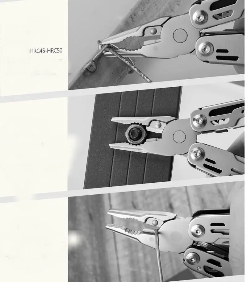 Многофункциональный набор инструментов для кемпинга складной нож плоскогубцы