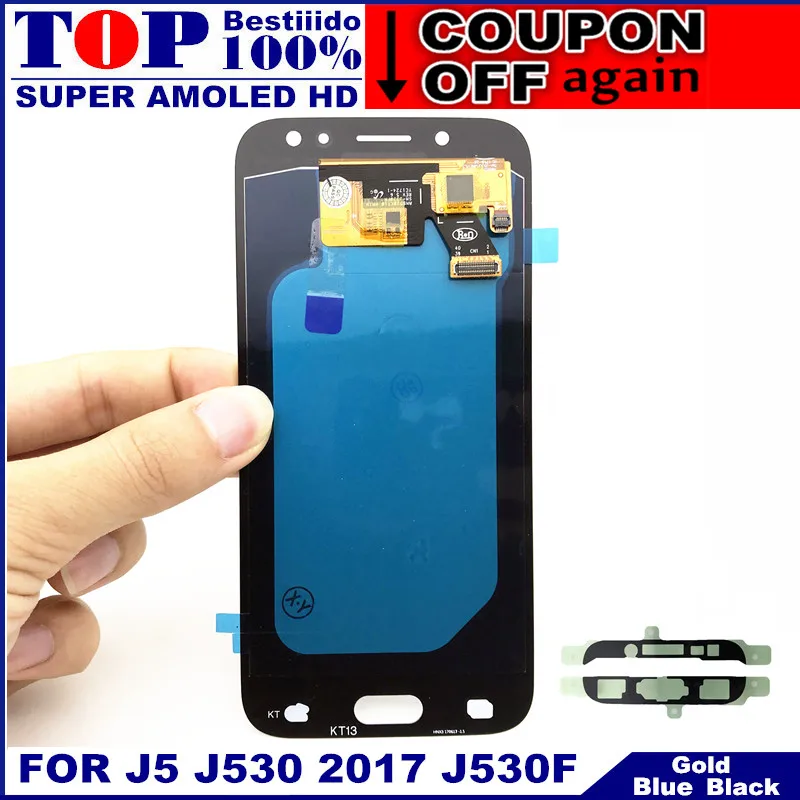 Регулятор яркости lcd s для Samsung Galaxy J5 2017 j530 J530F J530M AMOLED ЖК дисплей кодирующий