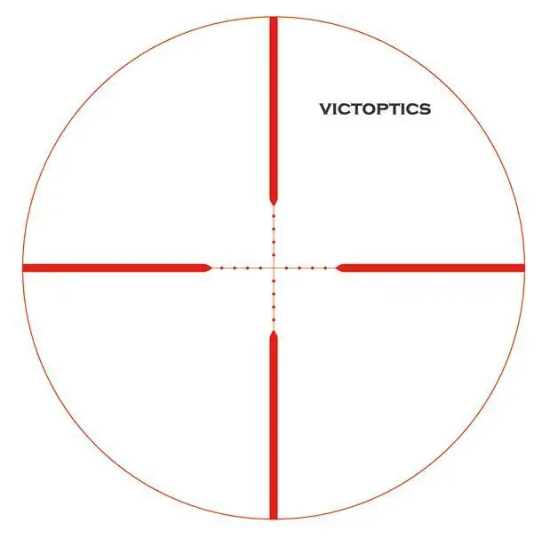 VictOptics 3-9x40 охотничий прицел с 25,4 мм " трубка Mil-dot Сетка 1/4 MOA 5 уровней освещения для 5,56. 223