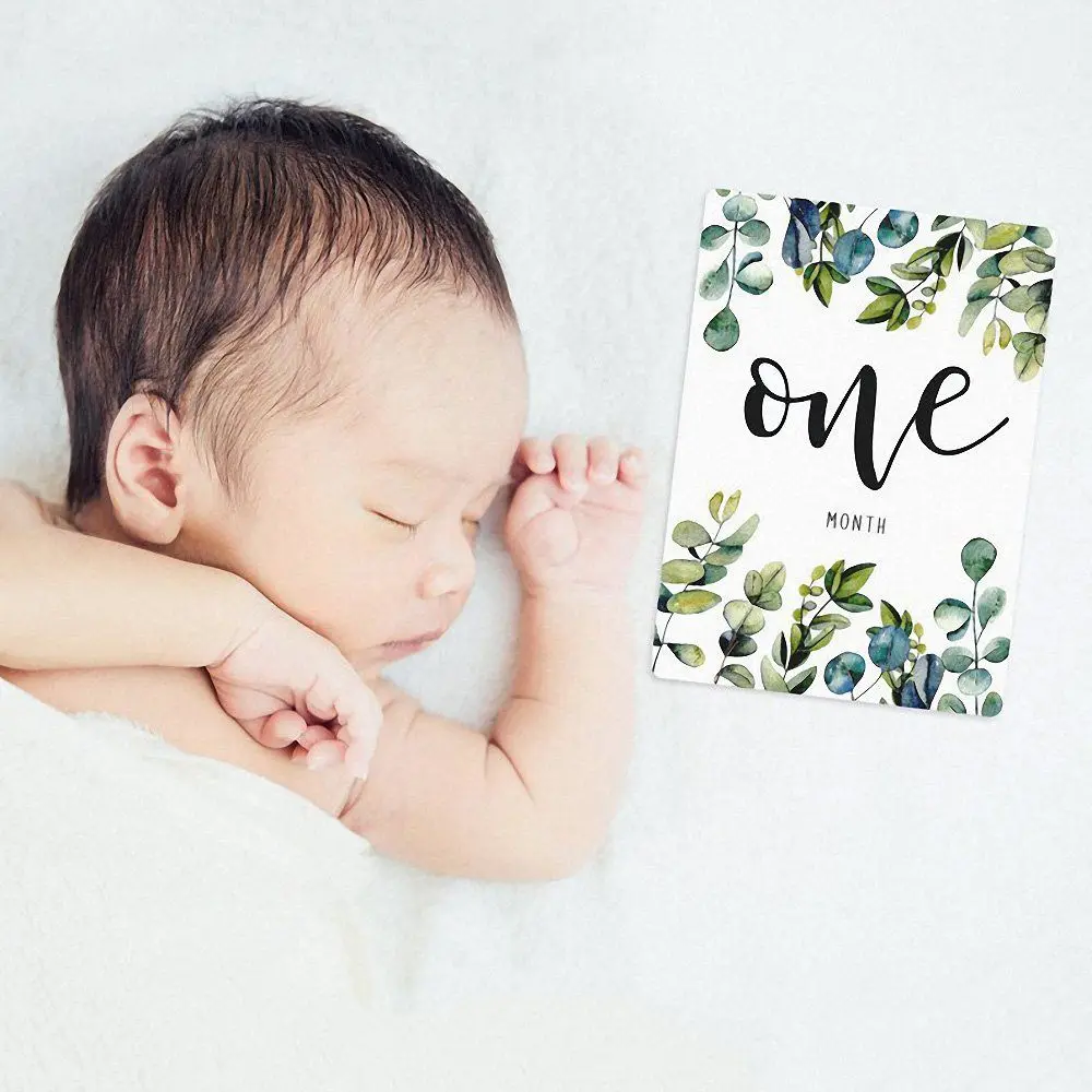 Памятная карточка для новорожденных 12 шт./компл.|Наклейки творчества| |