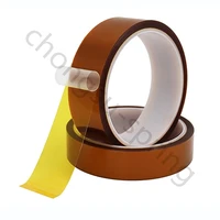 10 meter double sided kapton tape adhesive high temperature heat resistant polyimide tape insulation tape 3 4 5 6 8 100mm