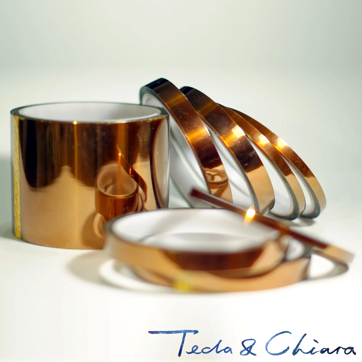 100 мм 4 мм x 100 футов термостойкая клейкая полиимидная изоляционная лента рулон высокой температуры для BGA 4*100