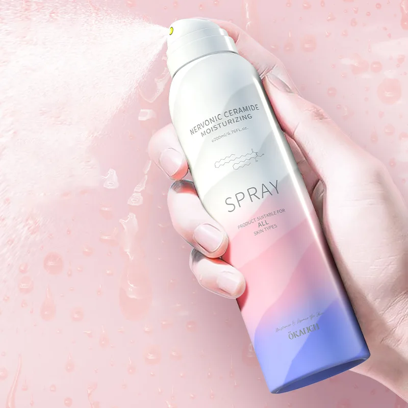 Увлажняющий спрей Ceramide 200 мл для макияжа водная гиалуроновая кислота Тоник лица