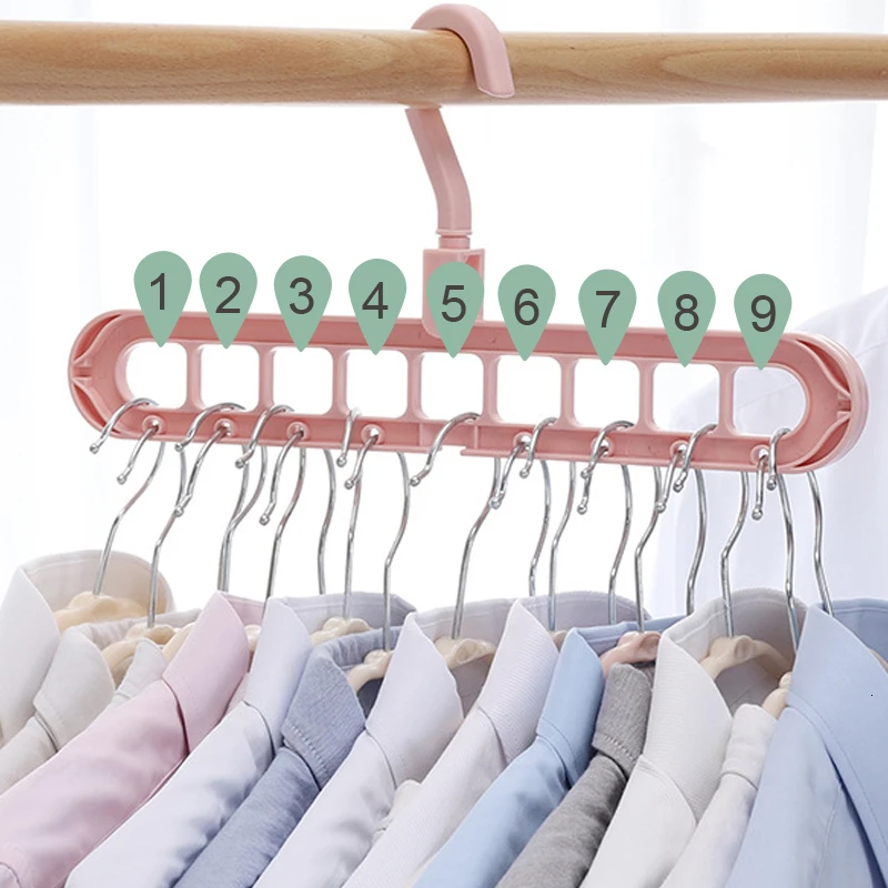 Волшебная многопортовая поддержка круг вешалка для одежды сушилка