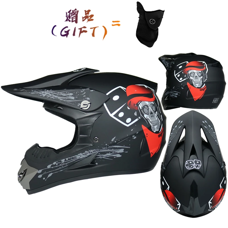 Шлем внедорожный Профессиональный для езды по бездорожью горный велосипед DH