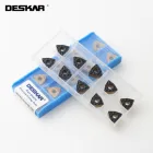10 шт. DESKAR WNMG060404 WNMG060408 TM LF9218 двухцветная вставки карбида токарный станок с ЧПУ для лазерной резки WNMG токарные инструменты для обработки металла, машина