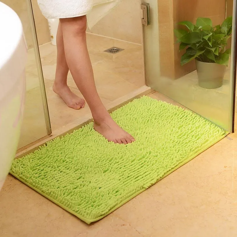 

High Quality Bath Mat Non-slip Bath Mat Outdoor Shower Mats And Mats Chenille Bathroom Floor Mat Bathroom Door Mat