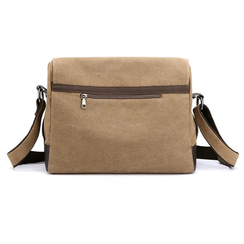 Мужской наплечный карман Повседневная холщовая дорожная сумка для мужчин