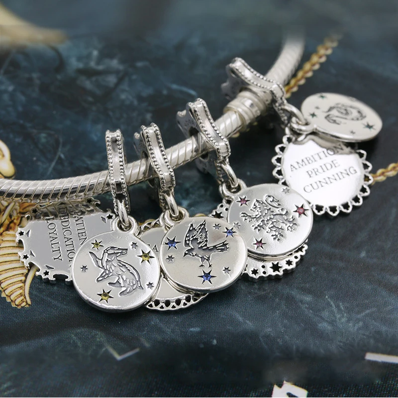 

2020 New Arrival 925 Sterling Silver Openwork Icons Charms Beads Fit Original Pandora Bracelet Silver S925 Jewelry Gift