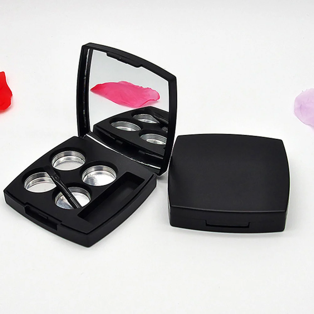 

2Pcs 20mm Refillable Empty Box Lipstick Container Lipstick Subpackage Box Makeup Tool Organizer Black