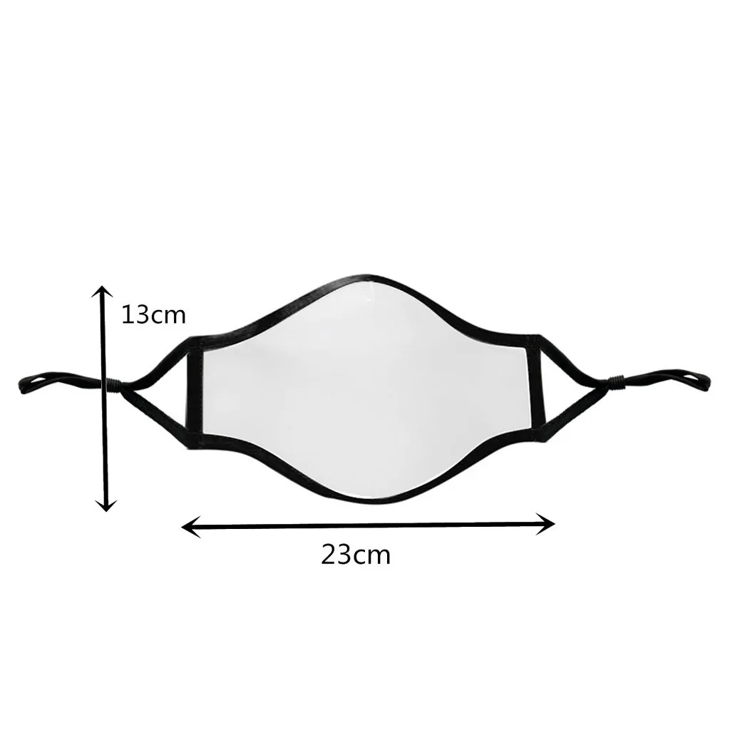 Adults Transparent Face Mask With Clear Window Visible Eye Shield Windproof Fog Haze PM2.5 Can Put Filter Mouth Mascarilla | Дом и сад
