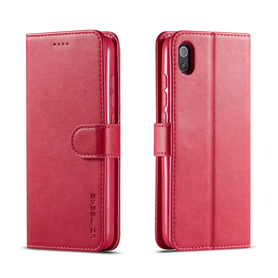 Кожаный чехол-книжка для Xiao mi Red mi 7 7A 6 6A K20 Note 8 7 6 5 PRO 4X Чехол-книжка s Xio mi A2 Lite 9T PRO