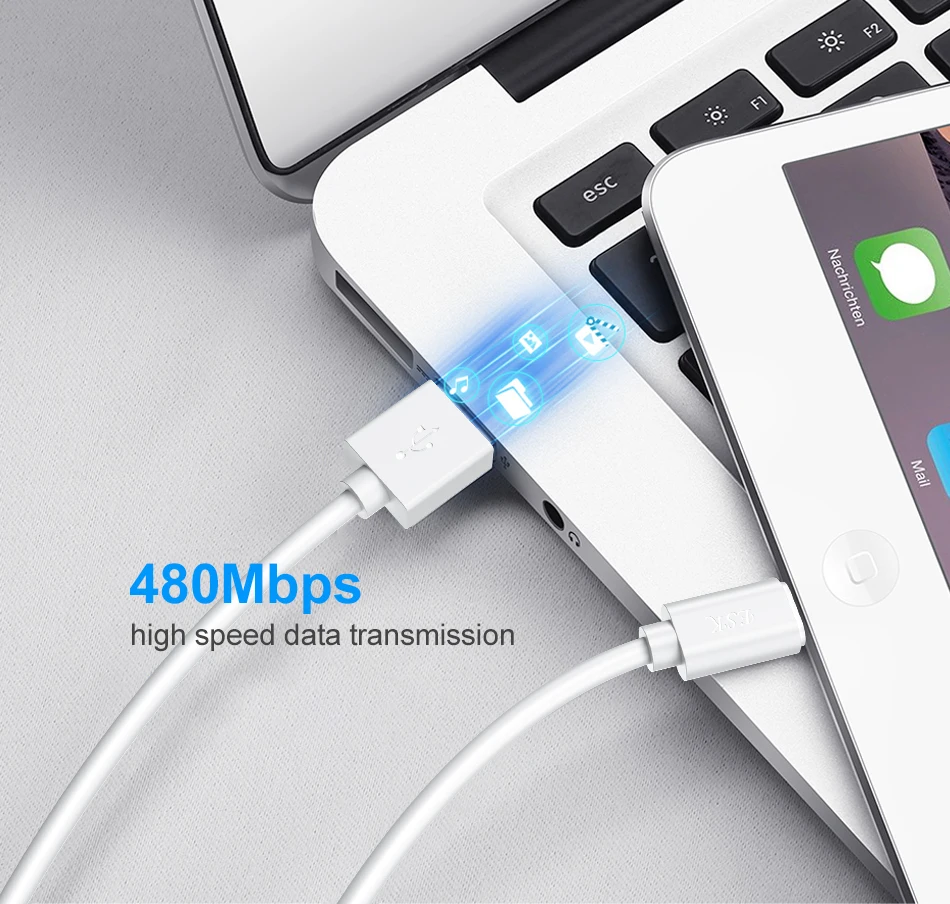ESK 1,5 m MFi, кабель USB для iPhone X Xs Max XR 2.4A Быстрая зарядка MFi сертифицированный кабель Lightning Phone для iPhone 8 7 6 Plus iPad