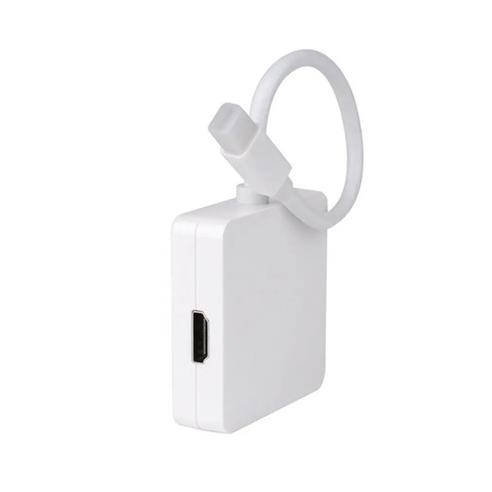 3 в 1 Mini displayport DP Thunderbolt to DVI VGA HDMI конвертер Кабель адаптер для iMac Mac Pro Air Book монитора