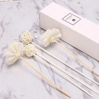exquisite essential oil rattan dry flower car home decoration office fragrance rattan relieve stress diffuser set lightweight