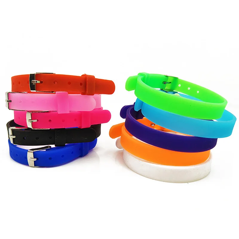 5 шт. спортивный силиконовый резиновый браслет на запястье ювелирные изделия