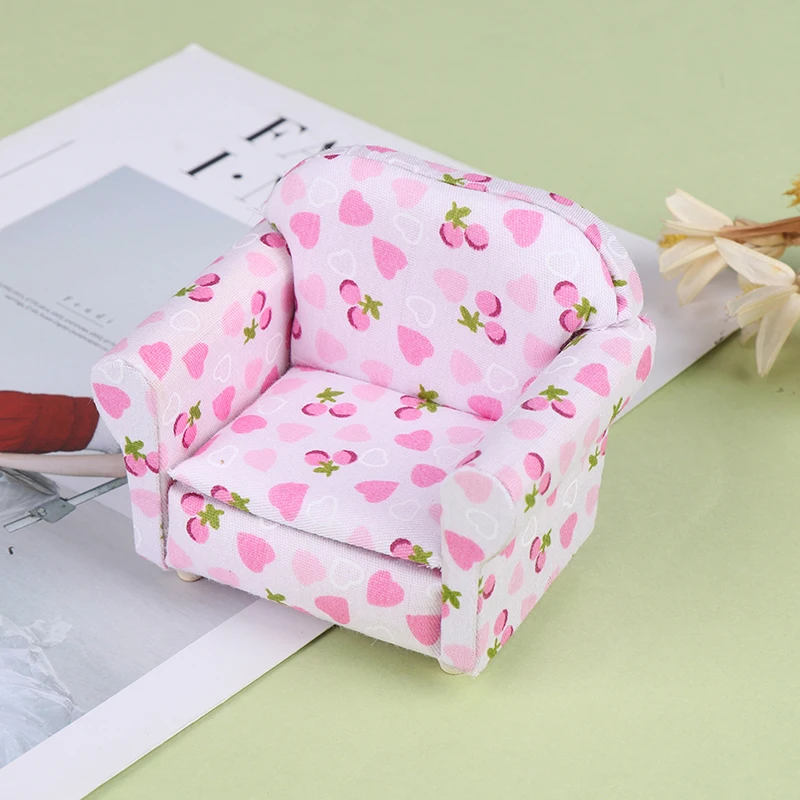 1 шт. 1/12 кукольный домик миниатюра диван для куклы дом мебель гостиной аксессуары