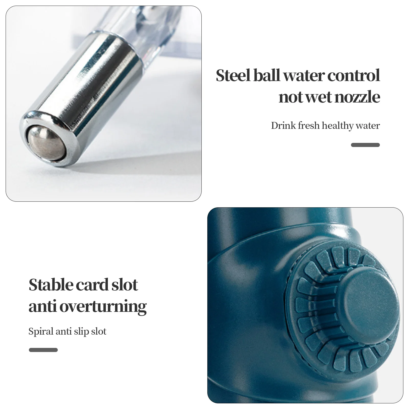 

700ml Pet Water Feeder Bottle Container Dispenser for Cage Kennel Fountain with Spigot Spout for Dogs Cats Small Animals