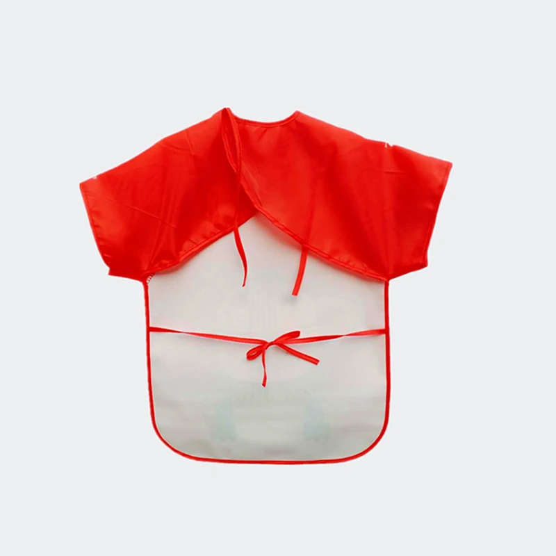 Новый нагрудник для малышей с коротким рукавом из ЭВА водонепроницаемый