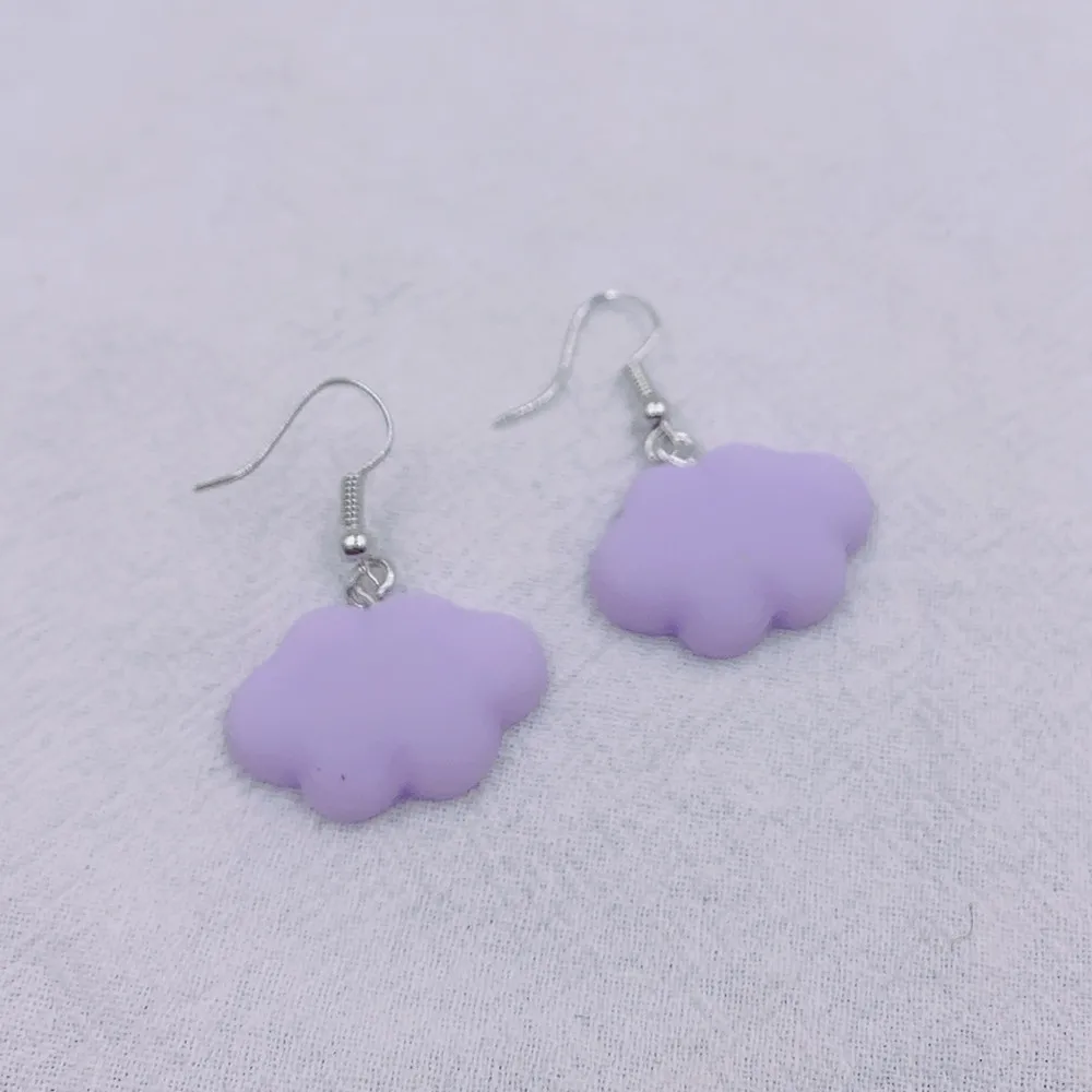 

Fashion Cute Sweet Summer Cloud Drop Earrings Punk Jewelry For Cool Women Girl Friendship Gifts