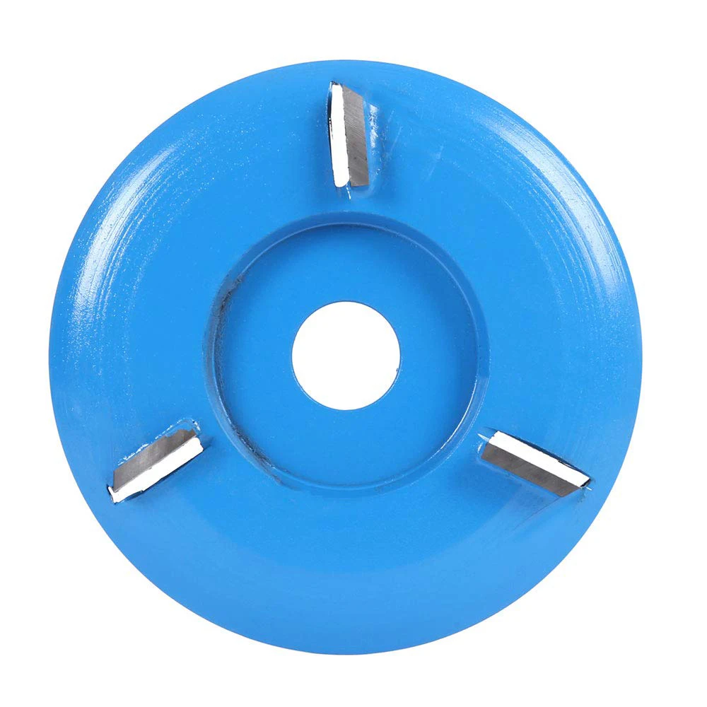 Синий 3 зубца 4 дуга резьба по дереву искусственный резак для диафрагмы 16 мм